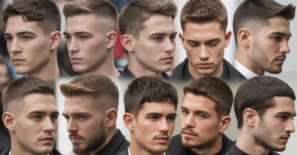 diamond face haircut men