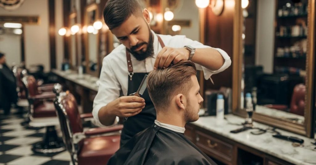 textured crop haircut men