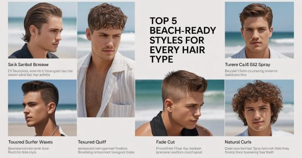 men's beach haircuts