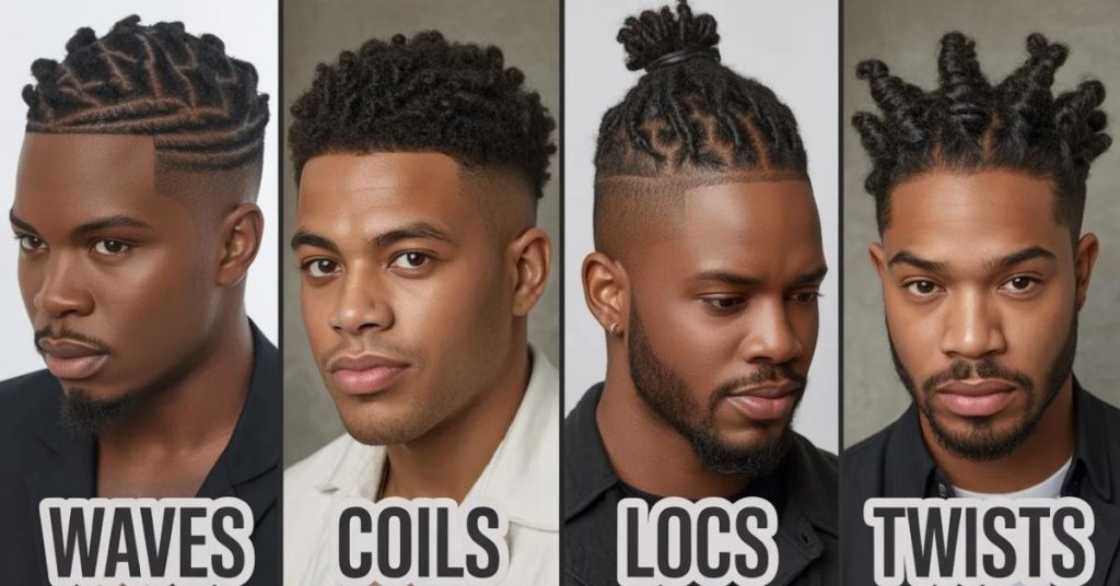 taper fade haircut black men