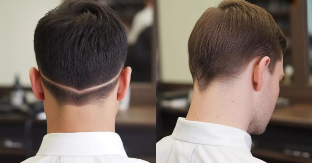 haircut neckline men