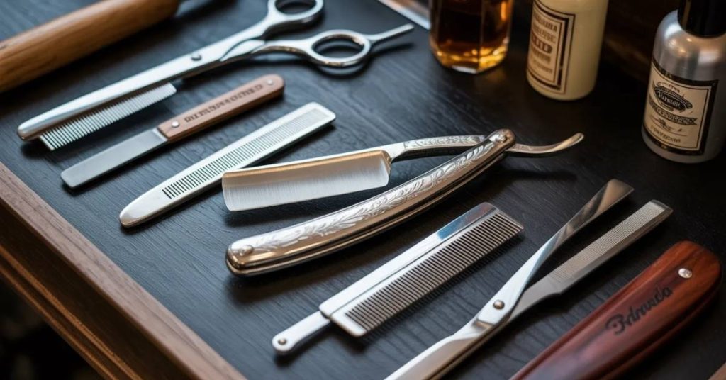 razor haircut men