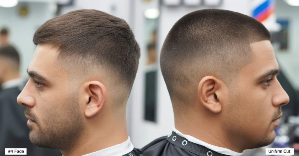 men's haircut 4 on sides