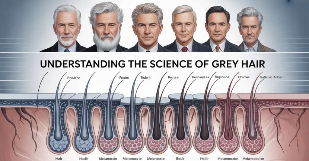 men's haircuts grey hair