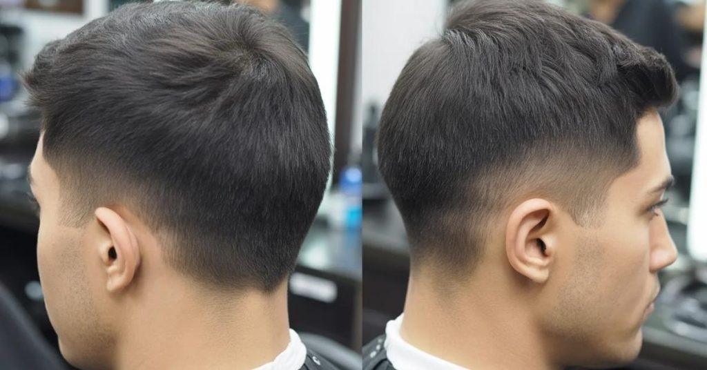 men's haircut 4 on sides