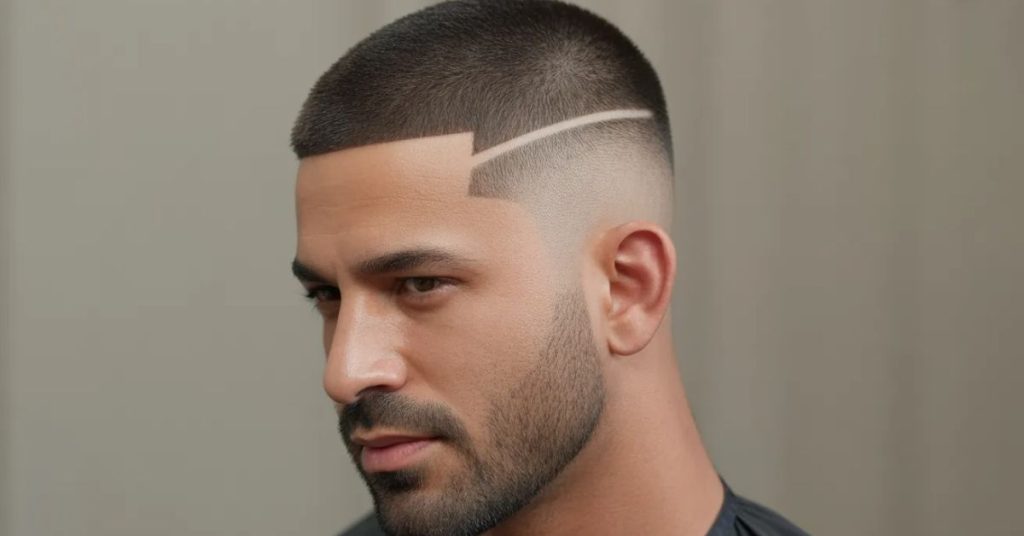 men's temple fade haircut