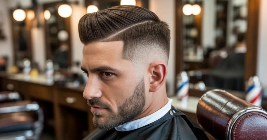 razor haircut men