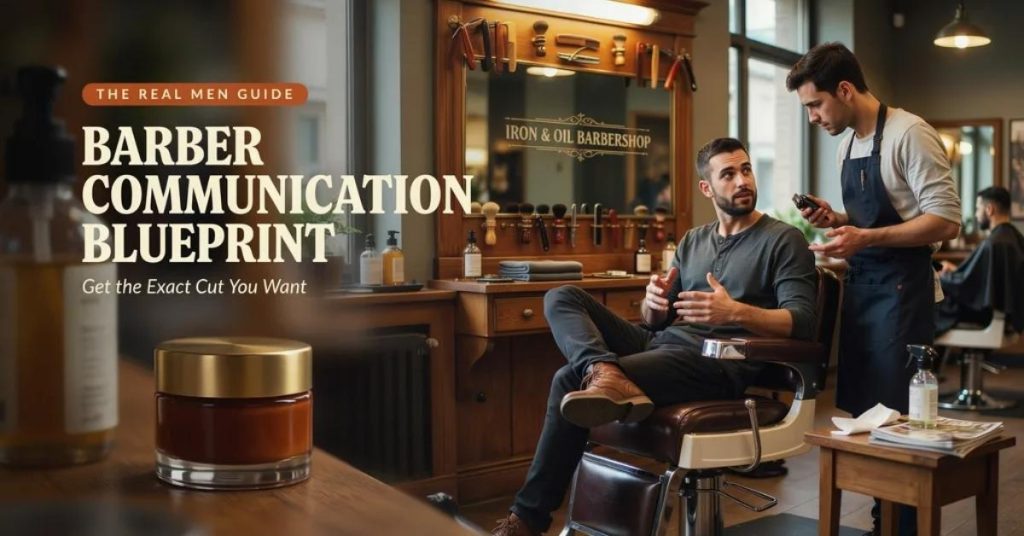 textured men's haircut