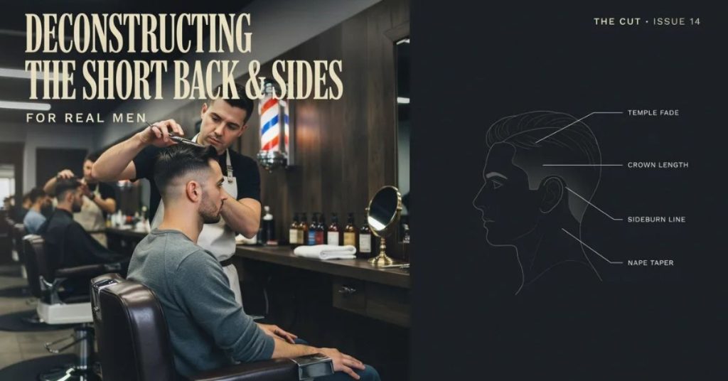 men's short back and sides haircut