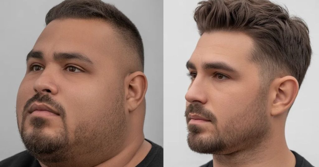 before and after haircuts men
