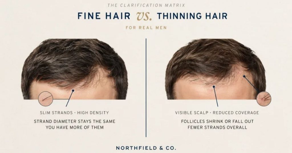 fine hair men haircut