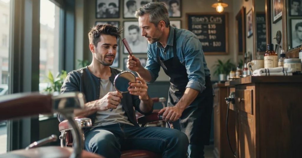 men's cowlick haircuts
