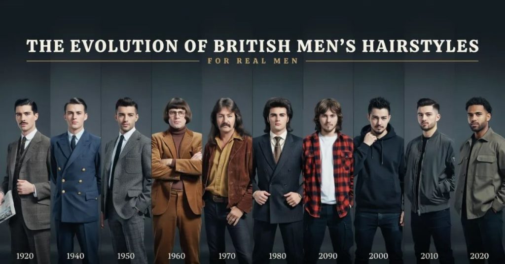 British haircut men