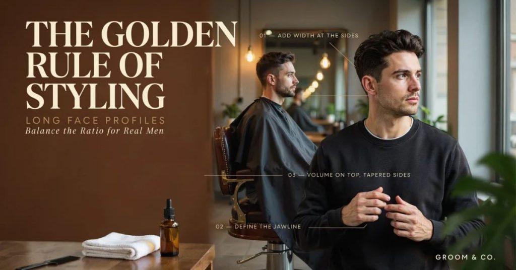 haircuts for rectangular face shape men