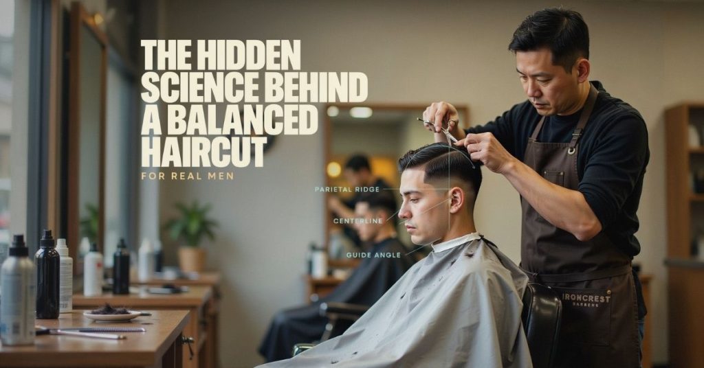 men's haircut back view
