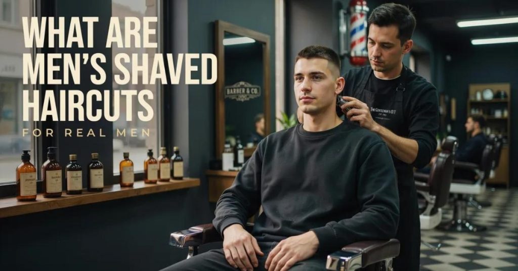 men's shaved haircuts