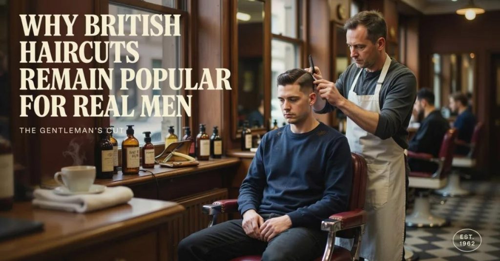 British haircut men