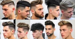 Attractive men's hairstyles