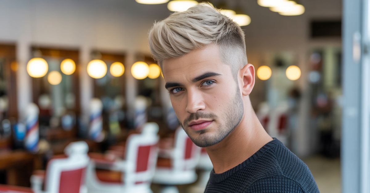Best Blonde Men's Haircuts for a Modern Stylish Look - Barber Model