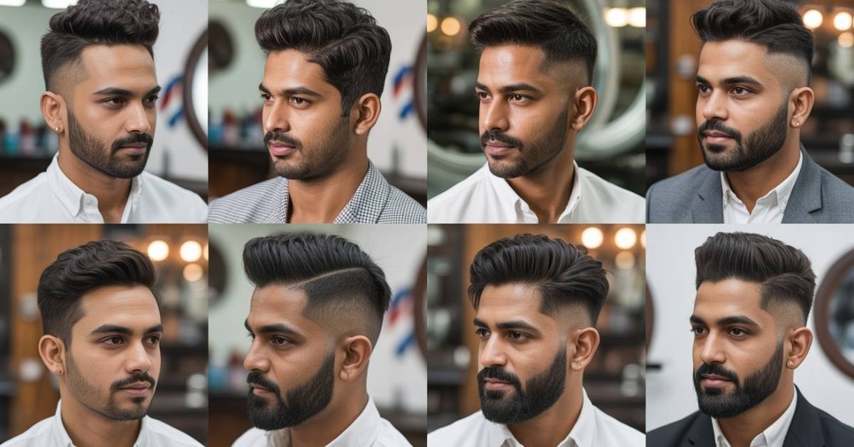 Indian men's haircut