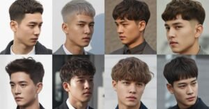 Korean men haircut