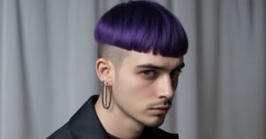 goth men haircut