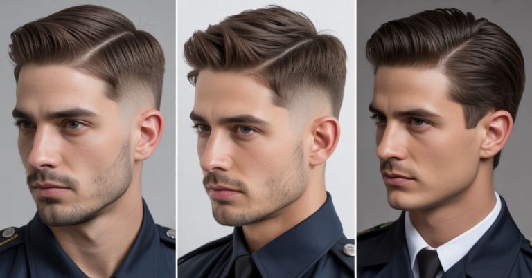 Men’s Police Haircuts: Clean, Sharp, and Professional Styles - Barber Model