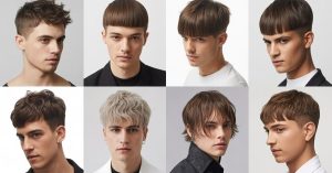 bang haircut men