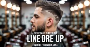 line up haircut for men