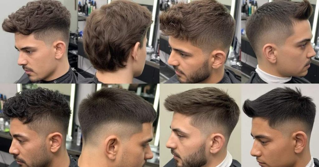 textured crop haircut men