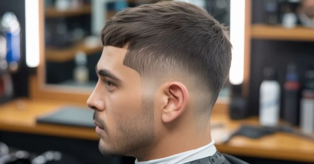 men's haircut 4 on sides
