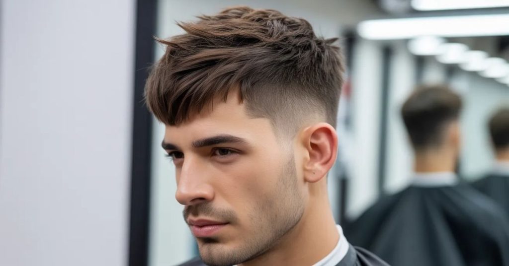 razor haircut men