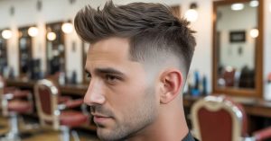 faux hawk haircut for men