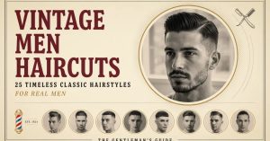vintage men haircuts